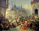 peter one stops his marauding soldiers after taking narva